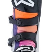 Мотокрос ботуши ALPINESTARS TECH 7 BLK/LT GY/ORG FL/MAG