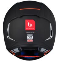 Каска MT REVENGE 2 S SOLID A1 MATT BLACK
