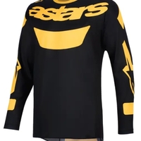 Мотокрос джърси Alpinestars RIWAY BLACK/YELLOW