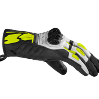 Дамски мото ръкавици SPIDI G-CARBON Yellow fluo