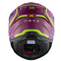 Каска NEXX Y100R URBANGRAM AUBERGINE MATT