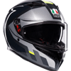 КАСКА AGV K3 SHADE GREY/YELLOW FLUO