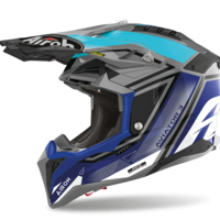 Мотокрос каска AIROH AVIATOR 3 League Blue Gloss