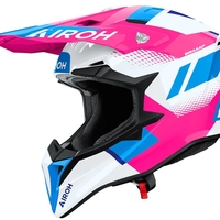 Мотокрос каска AIROH WRAAAP VISION PINK GLOSS