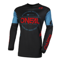Мотокрос блуза O'NEAL ELEMENT BRAND V.23 BLACK/BLUE