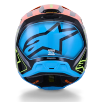 Мотокрос каска ALPINESTARSSM3 FRAY BLACK/ORANGE/YELLOW