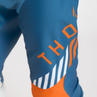 Мотокрос брич THOR LAUNCH ZONE BLUE/ORANGE