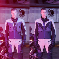 Текстилно яке SPIDI FRONTIER THERMORAIN BLACK