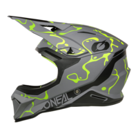 Каска O'NEAL 1SERIES SPLASH GRAY/NEON YELLOW V.26
