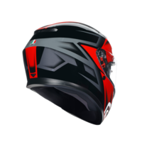 КАСКА  AGV K3 -COMPOUND BLACK/RED