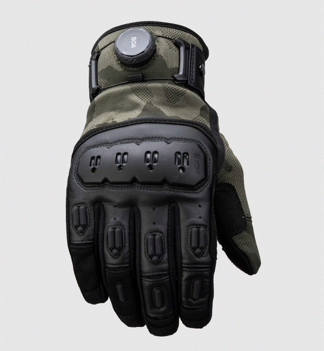 Ръкавици KNOX ORSA TEXTILE OR4 GREEN