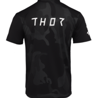 Мото тениска THOR POLO CORPO BLACK