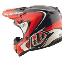 Mотокрос каска TROY LEE DESIGNS GP Pro Crossover - Navy/Red