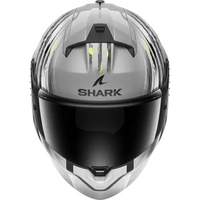 Каска SHARK RIDILL 2 ASSYA GLOSS GREY/BLACK/YELLOW FLUO