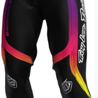 Мотокрос брич TROY LEE DESIGNS SE Pro Stripes Pants - Black/Multi
