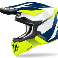 Мотокрос каска AIROH STRYCKER BLAZER YELLOW GLOSS
