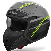 Kаска за скутер AIROH J110 Slim Yellow Matt