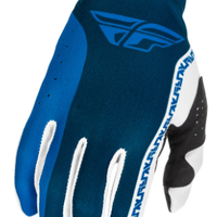 Детски мотокрос ръкавици FLY RACING Lite- White/Blue
