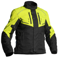 Дамско текстилно мото яке Lindstrands Halden Black/Yellow