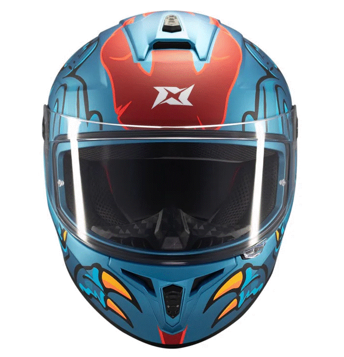 Каска AXXIS DRAKEN S DINOTOON C7