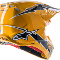 Мотокрос каска ALPINESTARS SM10 AMP BLK/YL