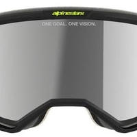 Мотокрос очила ALPINESTARS VISION 5 HOLLOW CHARCOAL YLLW FL Mirror SILVER