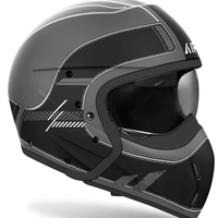 Kаска за скутер AIROH Raster Black Matt