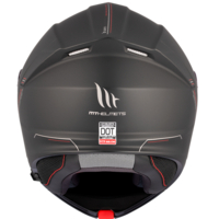 Отваряема каска MT GENESIS A1 BLACK MATT