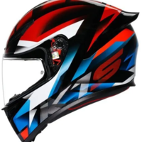 КАСКА K1 S E2206 - FASTLAP BLACK/RED/BLUE