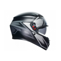 КАСКА  AGV K3 COMPOUND MATT BLACK/GREY