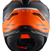 Адвенчър каска NEXX  Y.TRAVL QUEST ORANGE MATT