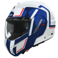 Каска AIROH MATHISSE II GENIUS BLUE/RED GLOSS
