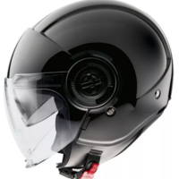 КАСКА ЗА СКУТЕР MT VIALE S SOLID A1 GLOSS BLACK