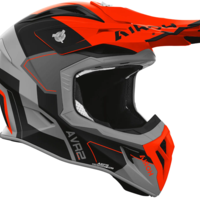 Мотокрос каска AIROH AVIATOR ACE 2 SHIELD ORANGE MATT