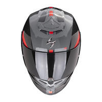 Каска Scorpion EXO-R1 Evo Air Final Grey-Black-Red