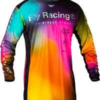 Мотокрос блуза FLY RACING Lite Legacy L.E.- Fuschia/Electric Blue/Hi-Vis