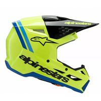Детска каска ALPINESTARS SM3 RADIUM YL/BK/B