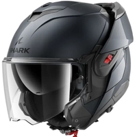 Модуларна каска SHARK OXO BLANK Gun Metal