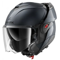 Модуларна каска SHARK OXO BLANK Gun Metal