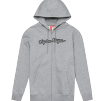 Суитшърт TROY LEE DESIGNS Zip Up Signature - Gray Heather