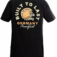 Мото тениска JOHN DOE BUILT TO LAST BK