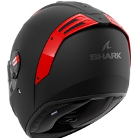 Каска SHARK SPARTAN RS BLACK/RED MATT