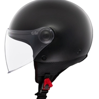 КАСКА ЗА СКУТЕР MT STREET S SOLID A1 GLOSS BLACK