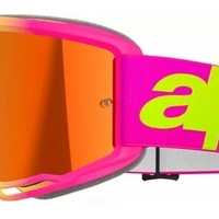 Мотокрос очила ALPINESTARS VISION 5 WORDMARK PNK/YLW MIRROR-RED