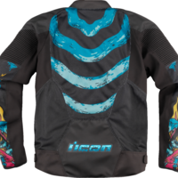 Мото яке ICON Overlord3™ MESH MUNCHIES Turquoise