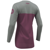 Дамско мотокрос джърси THOR RIDEMODE MENACE PURPLE/GRAY