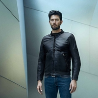 Кожено яке за мотор SPIDI ROCK BLACK