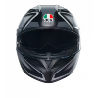 КАСКА  AGV K3 COMPOUND MATT BLACK/GREY
