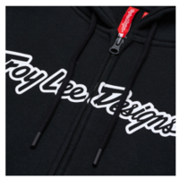 Суитшърт TROY LEE DESIGNS Zip Up Signature - Black