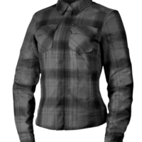 Дамска мото риза ICON Fallblock Flannel Black